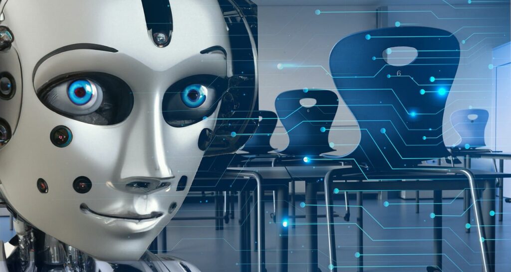 ai generated, robot, android, human, class, shortage of teachers, technology, future, chatgpt, ai, artificial intelligence, computer science, to learn, school, classroom, chatgpt, chatgpt, chatgpt, chatgpt, chatgpt